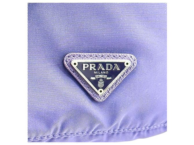 Pochette a secchiello Prada in Tessuto con coulisse Small - vista 7