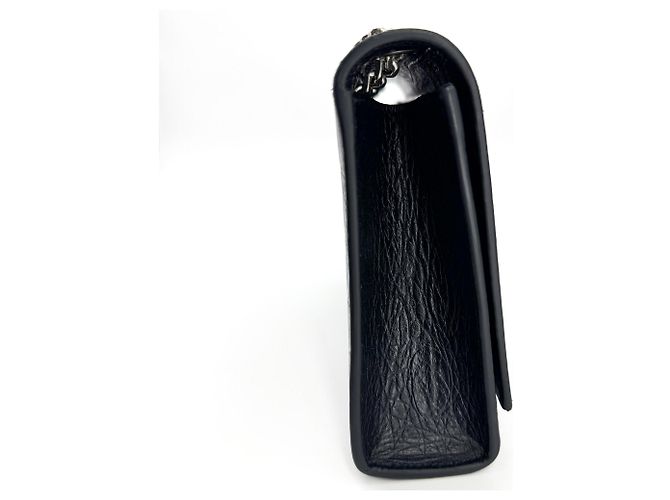 Autre Marque Saint Laurent Classic Monogram Tassel Crocodile Embossed Leather Medium - vista 4
