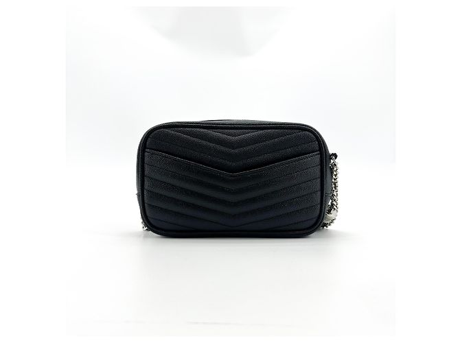 Autre Marque Saint Laurent Lou Camera Matelasse Chevron Leather Mini - vista 2