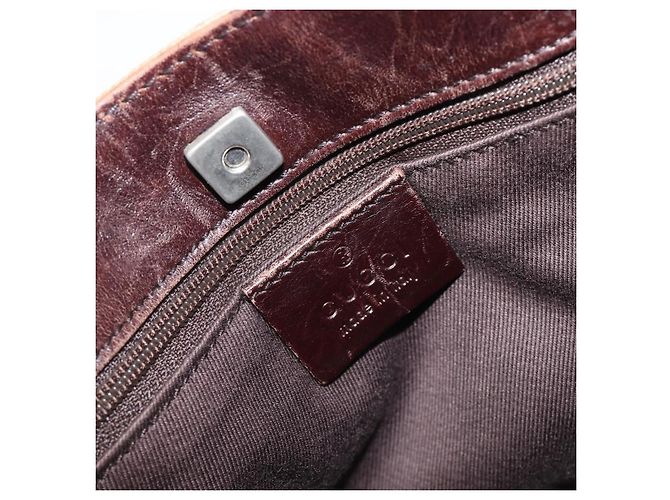 Gucci Open Tote GG Canvas and Leather Medium - vista 6