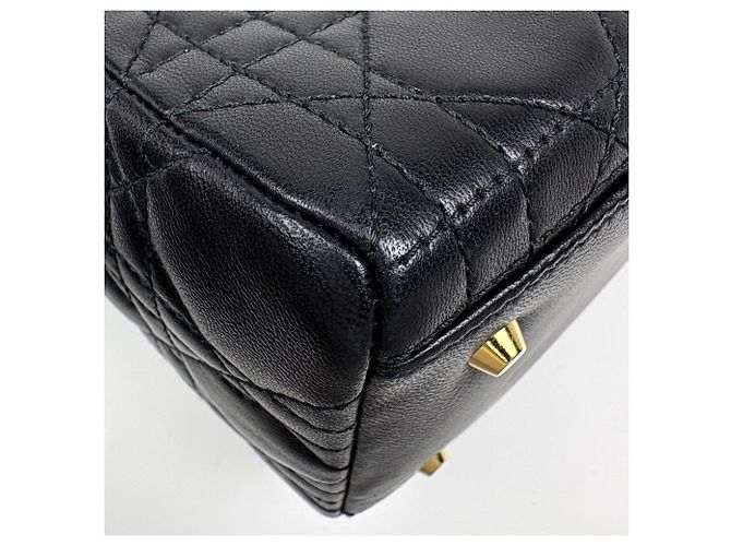 Borsa a mano in pelle Lady Medium Cannage 2-Way Christian Dior - vista 4