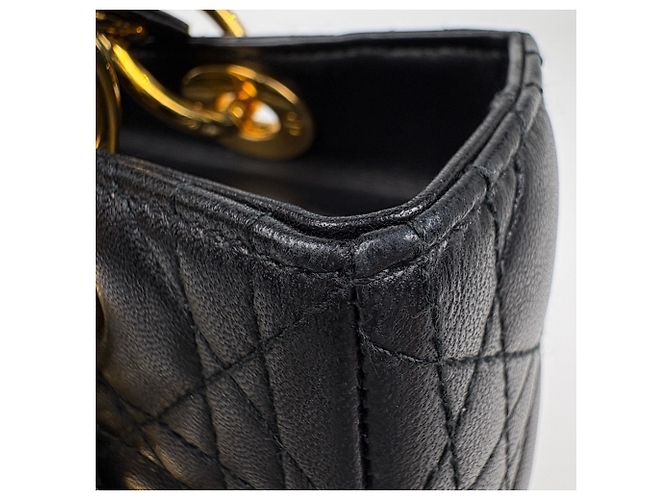 Borsa a mano in pelle Lady Medium Cannage 2-Way Christian Dior - vista 6