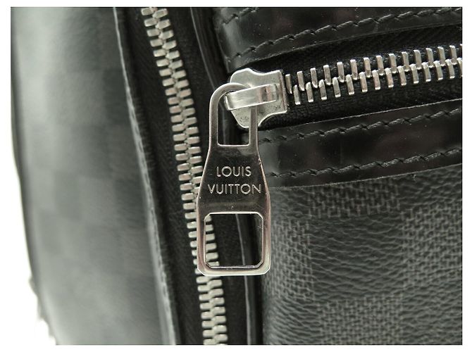 SAC A DOS LOUIS VUITTON MICHAEL DAMIER GRAPHITE GM N45279 BACKPACK BAG - vue 5