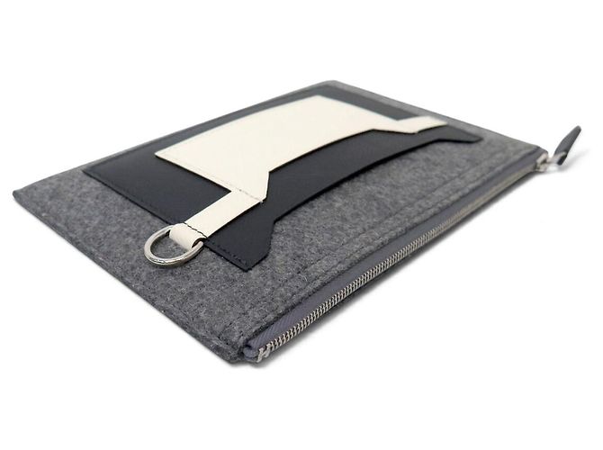 Hermès NUOVA POUCH HERMES TOODOO PM 074805CKAK IN FELTRO E PELLE CLUTCH POUCH - vista 3
