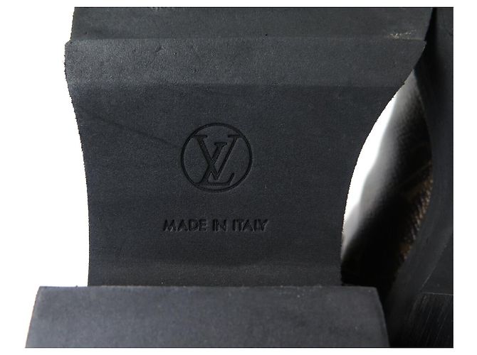 BOTINES LOUIS VUITTON BEAUBOURG MONOGRAM 40 NUEVOS - vista 11