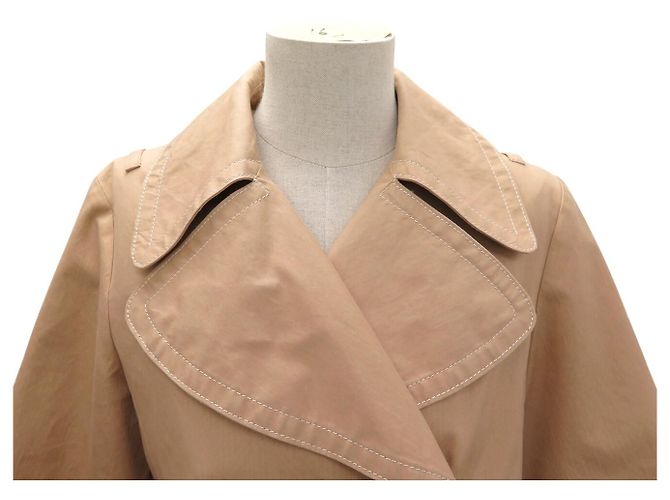 Chloé NUEVO ABRIGO CHLOE MANGA TRES CUARTOS CHC20SMA8314527534 S 34 COTON COAT - vista 2