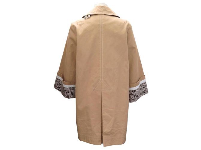 Chloé NUEVO ABRIGO CHLOE MANGA TRES CUARTOS CHC20SMA8314527534 S 34 COTON COAT - vista 3