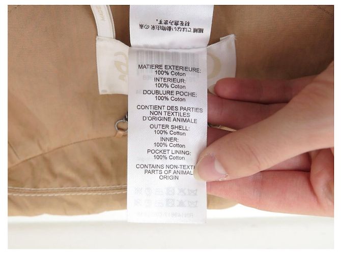 Chloé NUEVO ABRIGO CHLOE MANGA TRES CUARTOS CHC20SMA8314527534 S 34 COTON COAT - vista 7