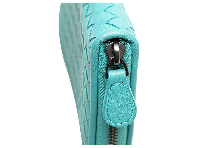 Portafoglio lungo con zip Intrecciato Bottega Veneta - vista 5