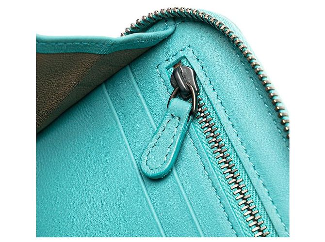 Portafoglio lungo con zip Intrecciato Bottega Veneta - vista 7