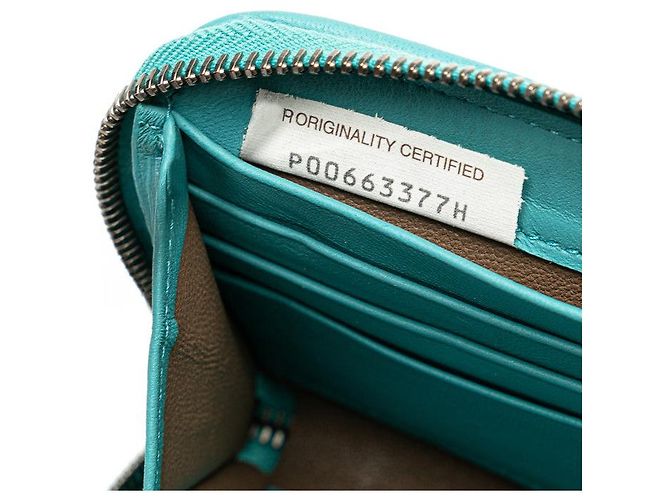 Portafoglio lungo con zip Intrecciato Bottega Veneta - vista 9
