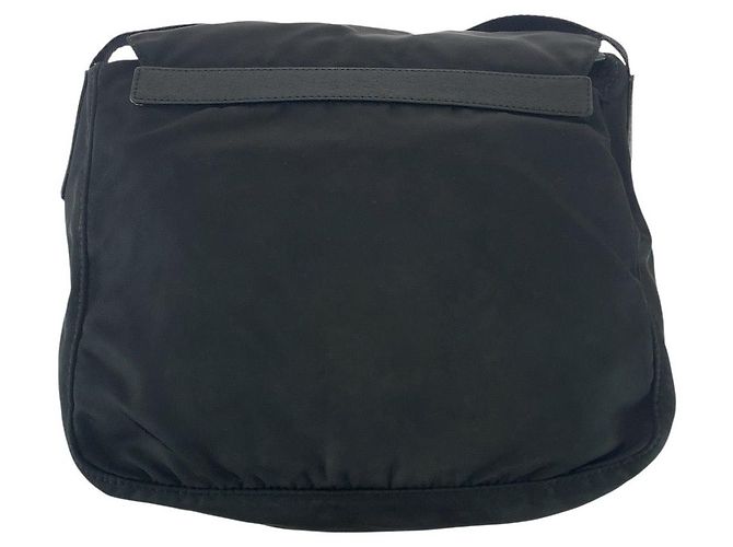 Borsa a tracolla Prada Tessuto con logo triangolare - vista 2