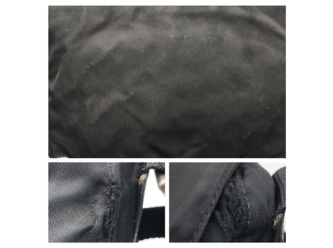 Borsa a tracolla Prada Tessuto con logo triangolare - vista 7