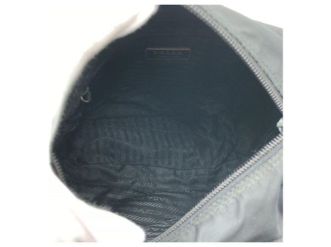 Borsa a tracolla Prada Tessuto con logo triangolare - vista 8