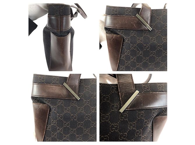 Borsa Tote Gucci GG Canvas - vista 5