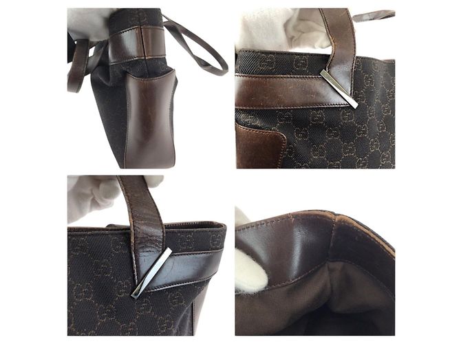 Borsa Tote Gucci GG Canvas - vista 6