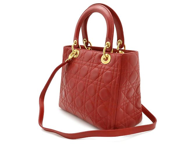 Borsa Dior Lady Dior Cannage - vista 2