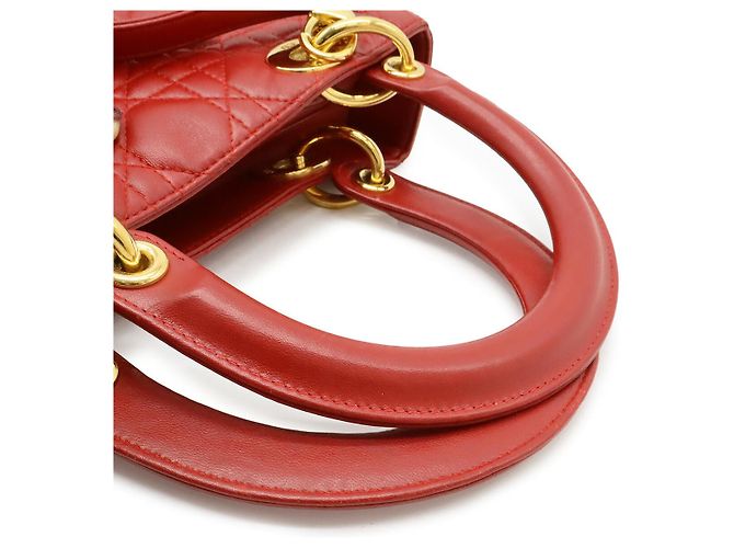 Borsa Dior Lady Dior Cannage - vista 4