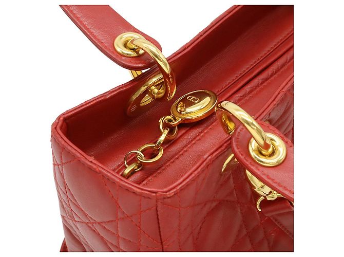 Borsa Dior Lady Dior Cannage - vista 5