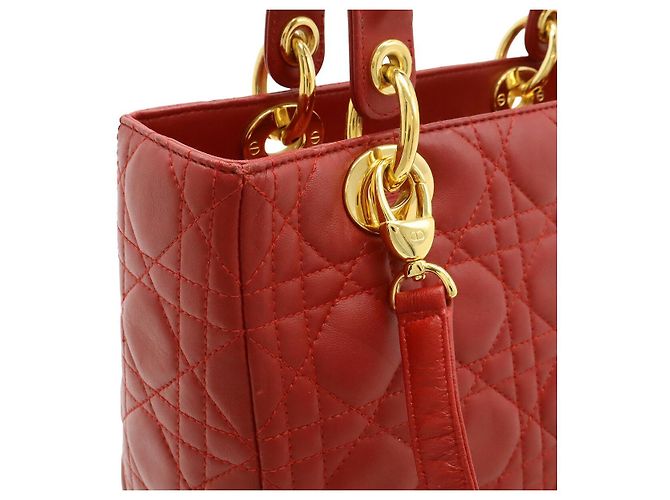 Borsa Dior Lady Dior Cannage - vista 7