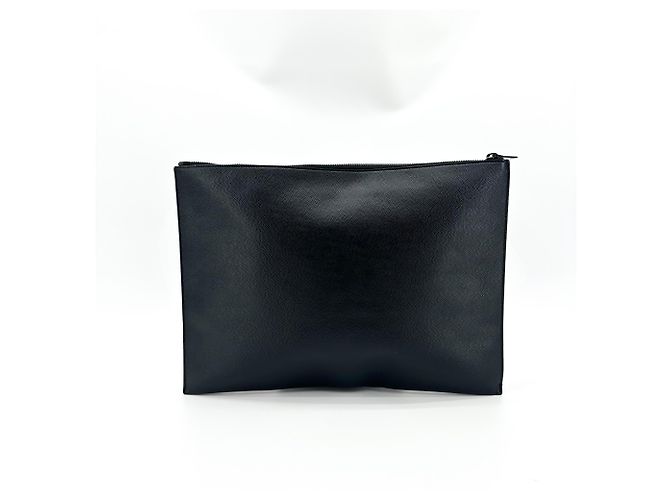 Autre Marque Portadocumenti con zip Saint Laurent in pelle Large - vista 2