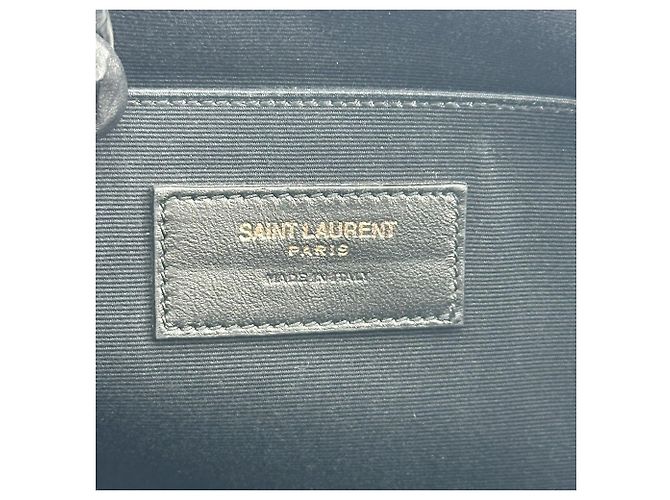 Autre Marque Portadocumenti con zip Saint Laurent in pelle Large - vista 6