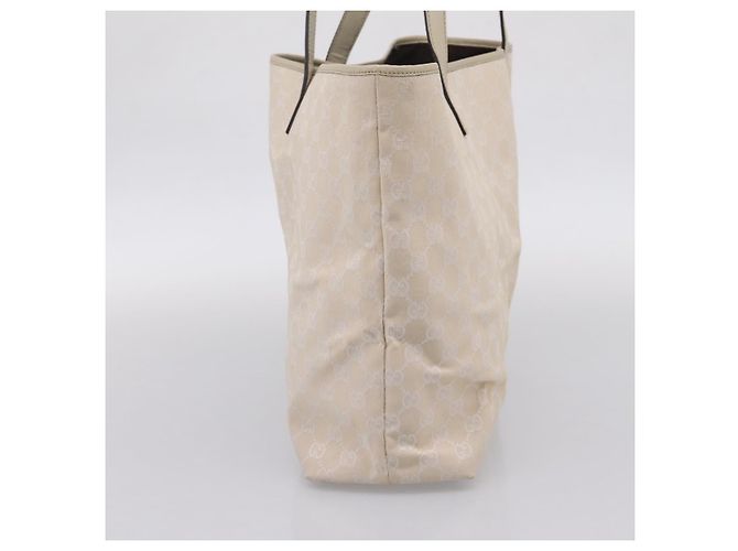 Gucci Open Tote GG Canvas and Leather Medium - vista 3