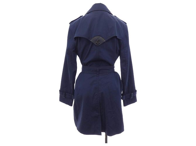 Trench Coach Blu Navy - vista 2