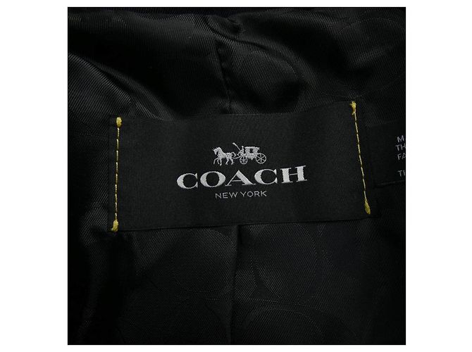 Trench Coach Blu Navy - vista 4