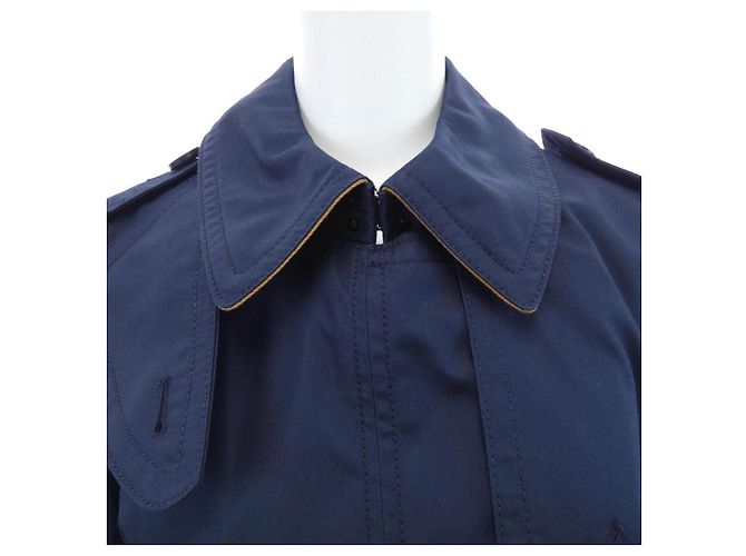 Trench Coach Blu Navy - vista 5