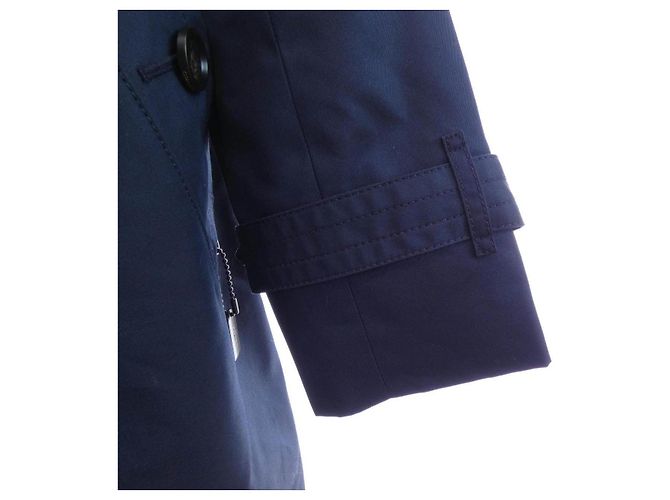 Trench Coach Blu Navy - vista 6