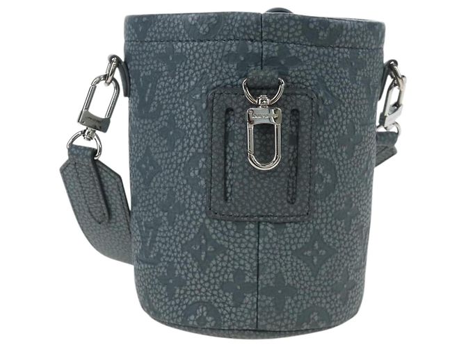 LOUIS VUITTON Taurillon Monogram Climbing Chalk Nano Bag Gray M81572 LN075SAM - vista 2