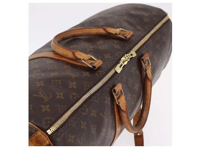 LOUIS VUITTON Monogram Keepall Bandouliere 50 Boston Bag M41416 LV - vista 14