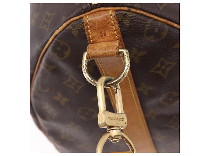 LOUIS VUITTON Monogram Keepall Bandouliere 50 Boston Bag M41416 LV - vista 29