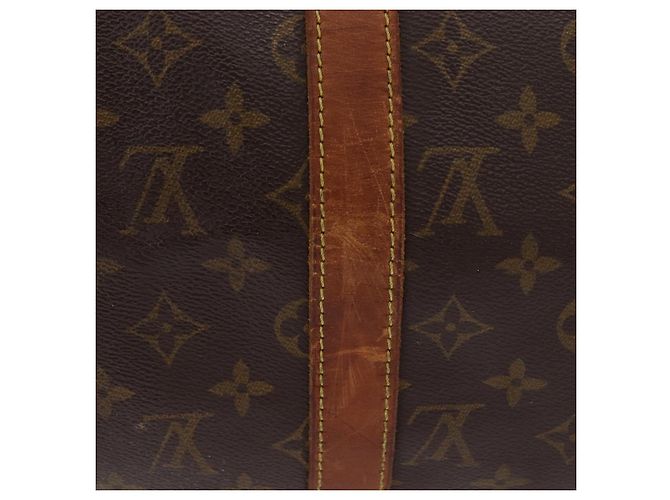 LOUIS VUITTON Monogram Keepall Bandouliere 50 Boston Bag M41416 LV - vista 3