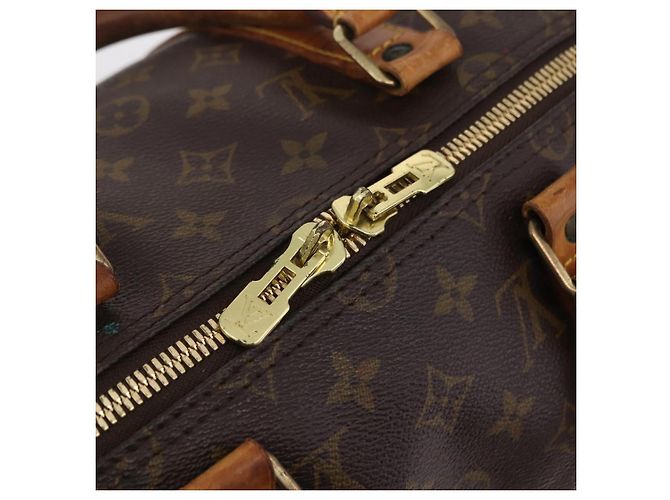 LOUIS VUITTON Monogram Keepall Bandouliere 50 Boston Bag M41416 LV - vista 31