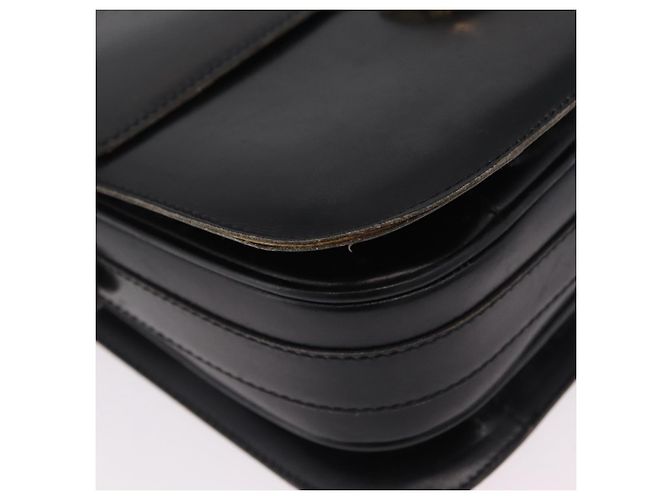 Céline CELINE Shoulder Bag Leather Black Gold - vista 16