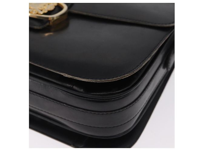 Céline CELINE Shoulder Bag Leather Black Gold - vista 17