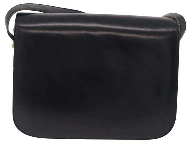 Céline CELINE Shoulder Bag Leather Black Gold - vista 2