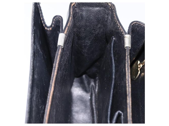 Céline CELINE Shoulder Bag Leather Black Gold - vista 25