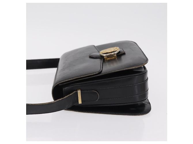 Céline CELINE Shoulder Bag Leather Black Gold - vista 5