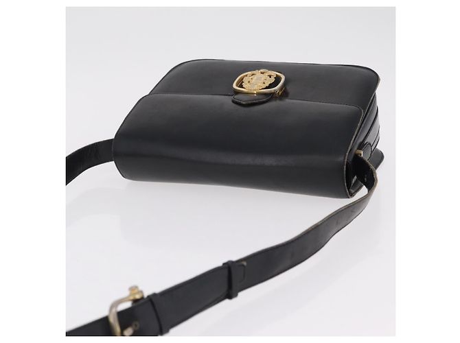 Céline CELINE Shoulder Bag Leather Black Gold - vista 7