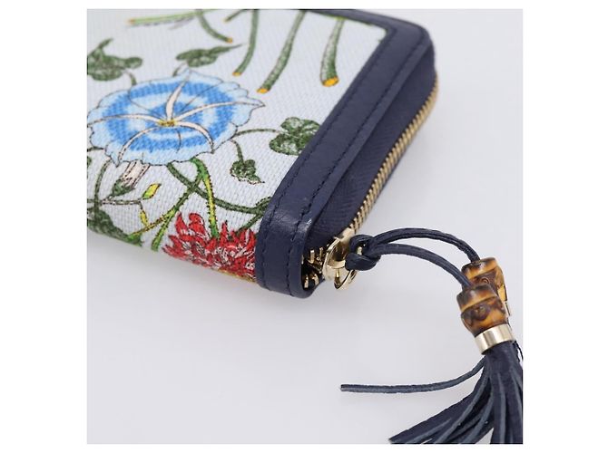GUCCI Japan's 50th Anniversary Flower Pattern Wallet Canvas 356708 - vista 10