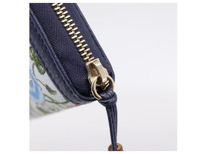 GUCCI Japan's 50th Anniversary Flower Pattern Wallet Canvas 356708 - vista 14