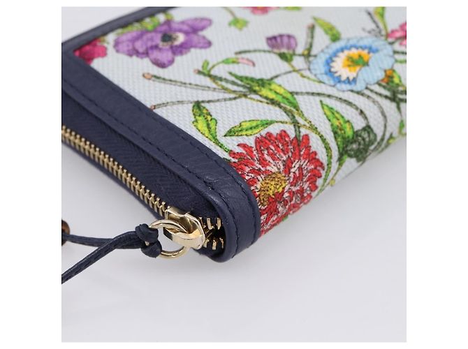GUCCI Japan's 50th Anniversary Flower Pattern Wallet Canvas 356708 - vista 9