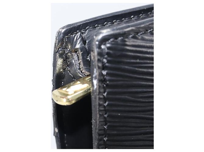 LOUIS VUITTON Epi Saint Jacques Shoulder Bag Black M52272 LV - vista 9