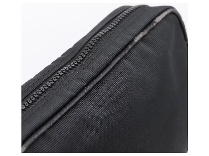 FENDI Shoulder Bag Canvas Black Gold - vista 10