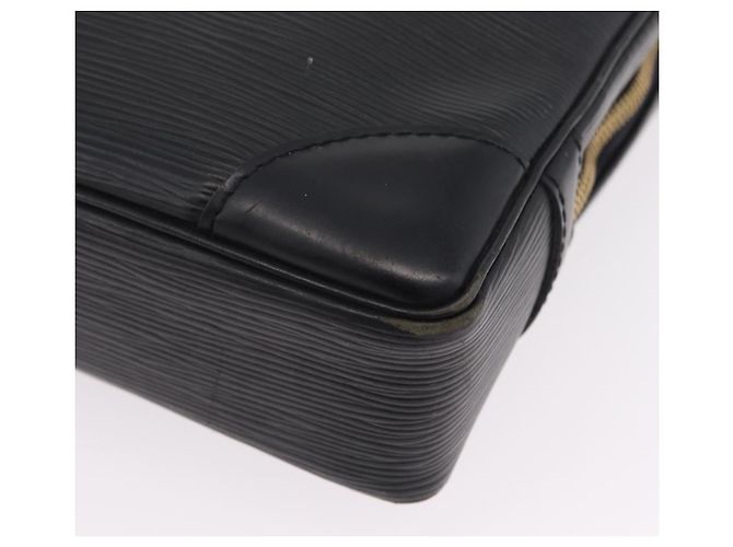 LOUIS VUITTON Epi Porte Documents Voyage Bag Black M40321 LV - vista 18