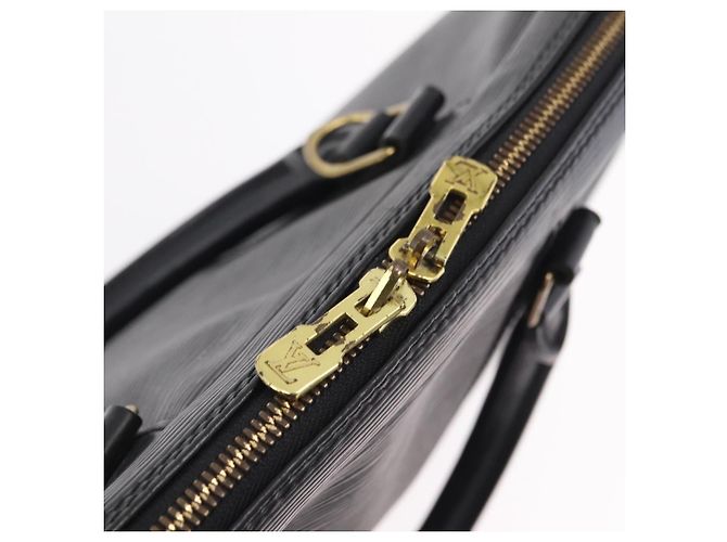 LOUIS VUITTON Epi Porte Documents Voyage Bag Black M40321 LV - vista 19