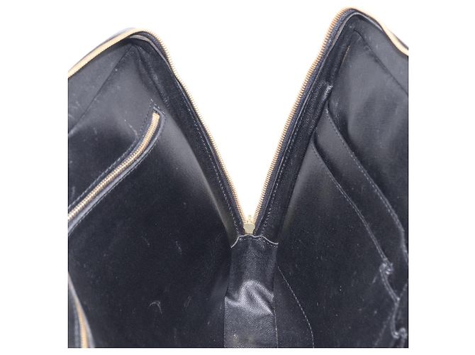 LOUIS VUITTON Epi Porte Documents Voyage Bag Black M40321 LV - vista 21